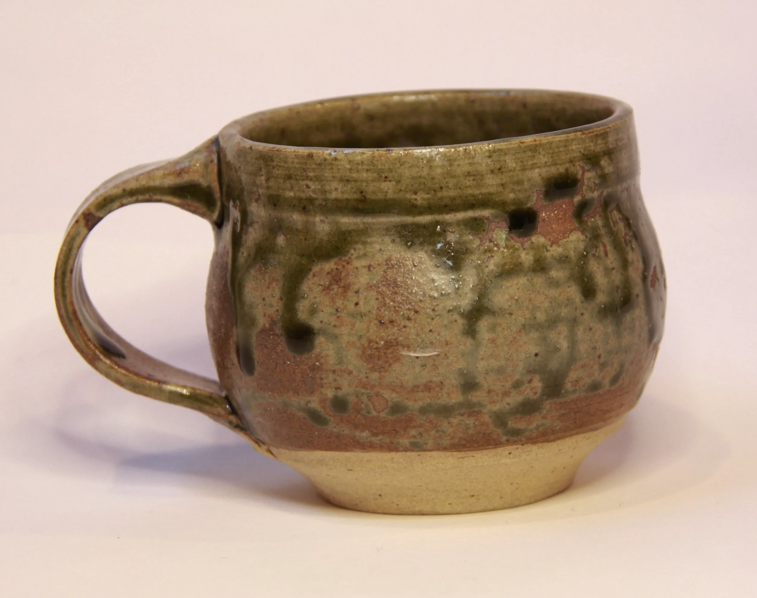 Small cup with mulga and lilli pilli ash glaze